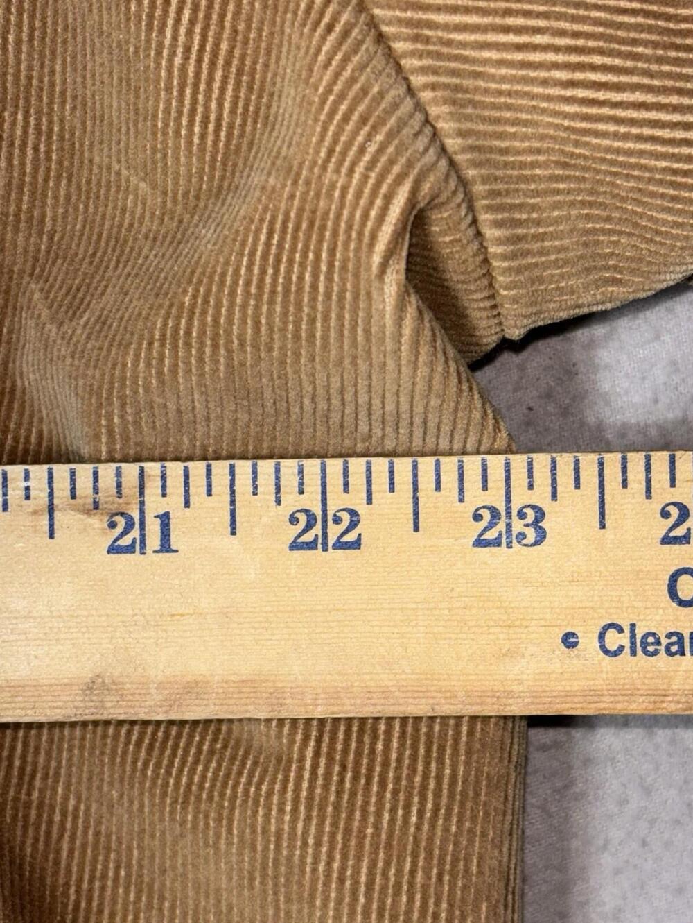 Vintage LL Bean Corduroy Jacket Blazer Womens 20 Y2K Brown Classic Riding XL - Picture 5 of 6